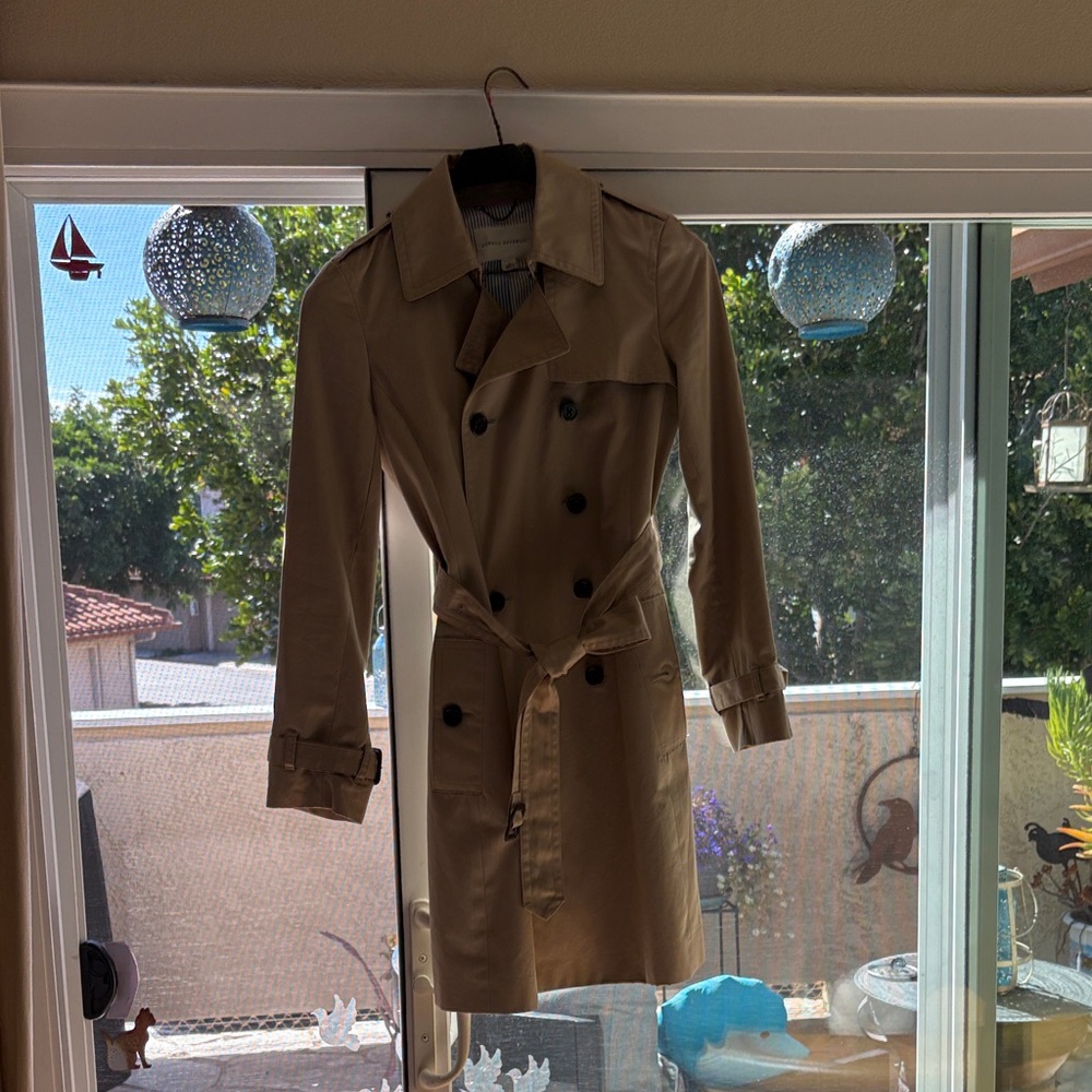 Banana Republic Classic Tan Trench Coat